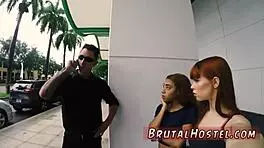 Alexa Nova and Kendall, bound in bondage, lick ass for domination fetish?