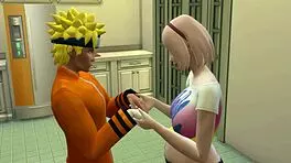 Hinata asks Sakura for fucking tips in the kitchen 😏