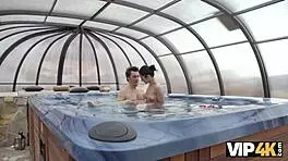 angie moon is happy to be girlfriend of older talented lover, what a perfect match!