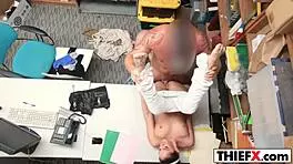 Taking dick as punishment is fine for teen burglar, right?