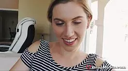 why does niki snow dump her boyfriend to fuck her stepbrother with big cock?