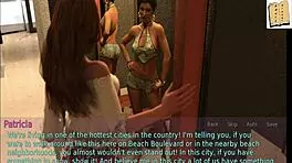 Homemade game with wife and stepmother, big tits and ass