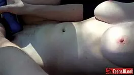 Masturbate To Orgasm In Car With Old And Young 18+