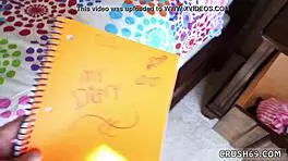 Cute Teen Babe With Huge Tits Enjoys Masturbation