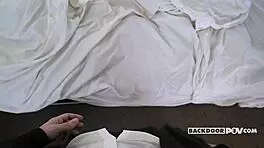 Pov - Sexy Redhead Squatter Veronica Leal Opens Her Legs For You