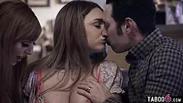 Feeling The Desire As Busty Teen Babysitter Gabbie Carter Gets Idolized And Fucked By Twisted Parents