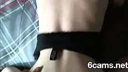 Sexy Brunette Teen Asks, 'Can I Fuck Your Huge Dick?' On Webcam