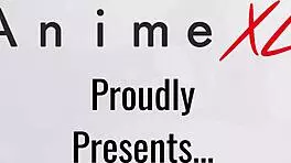 Horny anime ecchi intensely gives titjob to teacher before anal creampie