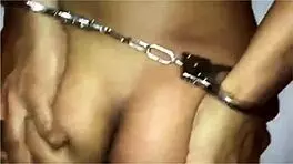 I watch this young girl take a big cock in her ass