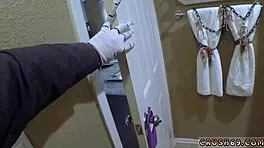 Step mom seduces Ally Pal's step daughter and acts as sexy step mother in POV.