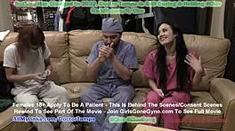 i undergo speculum procedure at doctor's office