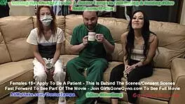 i undergo speculum procedure at doctor's office