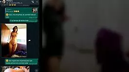 whatsapp with my cousin gets hot and ends in my room 😏