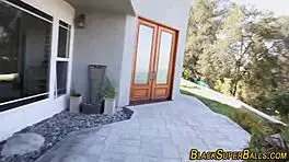 Teen latina rides black cock hard