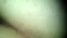 British couple enjoys a quiet evening at home together