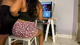 Neighbor's Girlfriend Learns Video Games