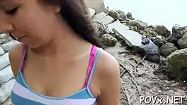 precious hd teen sucks cock in pov sex