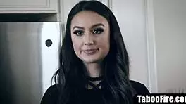 Hot office clerk bent over and fucked hard by colleague. That young 18+ brunette takes it rough!