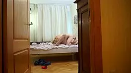 Spying on czech teen lesbians in the closet