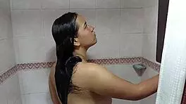 Water service stops, horny brother-in-law helps but we fuck on terrace