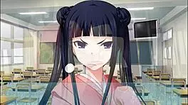 Intense outdoor blowjob in hentai majikoi