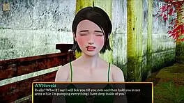 My New Family 507 - Tiny Brunette Teen 18+ Shows Off Small Tits!