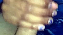 Friend gives wet blowjob to me