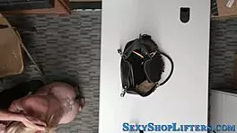 Real teen 18+ interacts with police in high-definition reality setting.