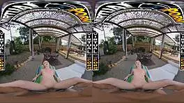 feeling so intense as britt blair gets fucked hard in vr