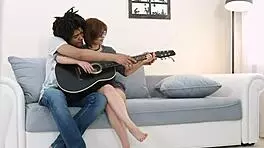 rebecca rainbow fucked doggystyle by brazilian teen after blowjob 😘