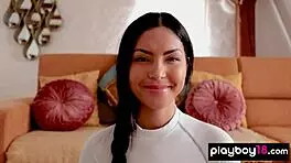 Naked Asian Yoga Babe Chloe Rose Shows Small Boobs