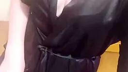 older wife gets horny and films close-up fingering for husband 😘