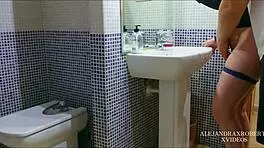 My boyfriend jerks off my pregnant friend in wild 3some fun