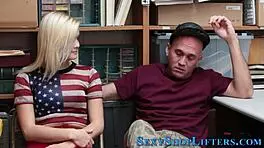 Teen Thief Gets Facial From Burglar!