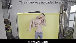 Bailey Base, Tiny 18+ Babe, Tempts With Her Petite Body