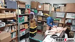 Beautiful Thief Punished Hard!