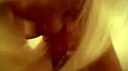 Busty Blonde Celeste Strips And Gives Handjob Blowjob In POV Until Cum