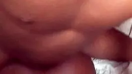 Homemade Doggystyle with Ebony Teen Bent Over for Deep Slow Thrusting