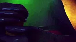 Big tits 3d milf rides huge cock in anime style, feel the action