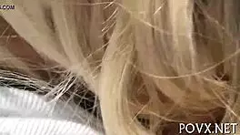 pov blowjob leads to hairy pussy getting multiple cumshots 😏