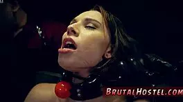 Aidra Fox and Kharlie Stone, BDSM dominatrix pals, bound in extreme bondage sex