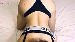 Girlfriend Blowjob And Passionate Fucking After