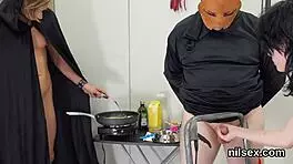 Naughty teen gets brutal anal treatment in asshole asylum with ass to mouth action
