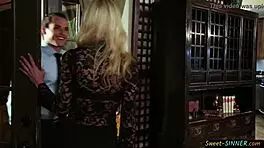 saucy blonde fucks at the office