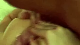 Watch this young busty babe get her tits fucked hard