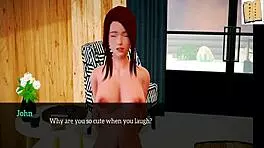 My New Stepfamily 105: Anime Teen 18+ with Big Tits and Ass in Hentai Cartoon.