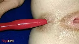 How to prepare anal for the first time with toys and close-ups