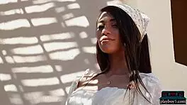 Yo, check Hannah Le strip naked on this ranch! 🔥