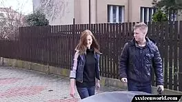 Teen 18+ Redhead Blowjob And Missionary Sex Exposed