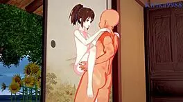 Kagura, Tae Shimura, Tsukuyo And Old Man Engage In Intense Hentai Sex Scenes